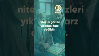 Fıkhi İnciler Soru 61: Lens Kullanmak Abdestin Geçerliliğine Engel Midir?