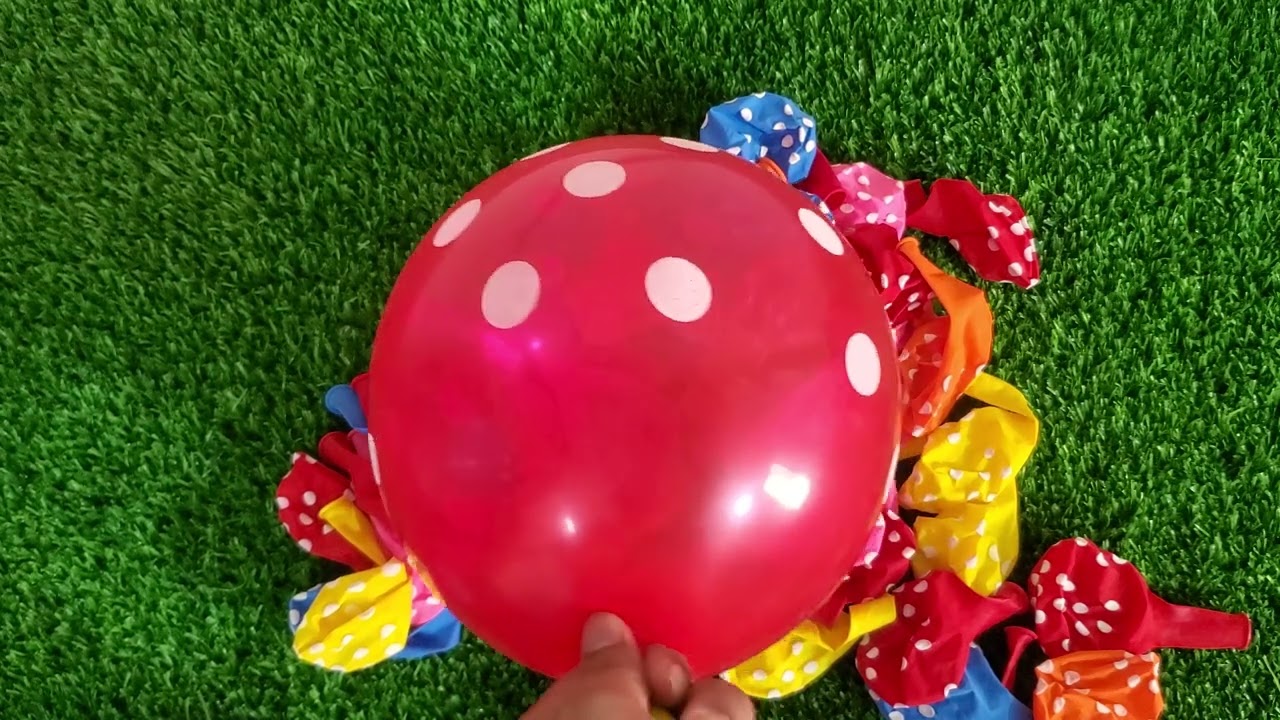 Satisfying Asmr Unboxing Colourful Balloon 