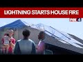 Texas family loses home to fire after lightning strike
