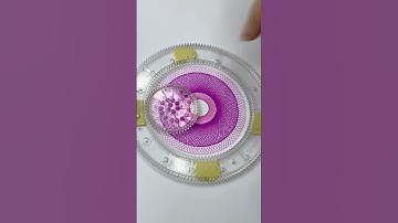 ASMR Spiral Audio for Peace |  Mesmerizing Spirograph Art for Peace! #art #shorts #spirograph #asmr