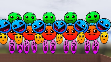 All Lobotomy Dash in Fire 🔥 Big Maze Survival | Nextbot Frenzy Long GMod Gameplay