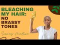 HOW I ACHIEVED PLATINUM BLONDE HAIR FROM NATURAL 4C HAIR