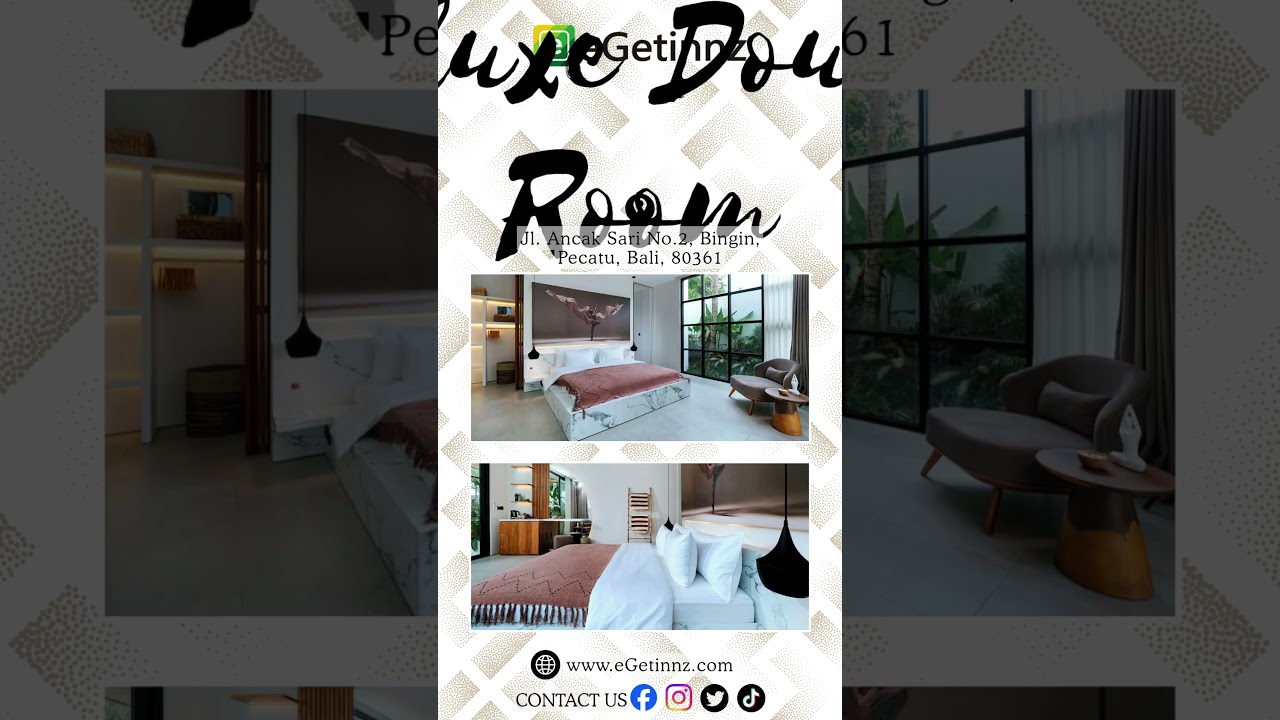 eGetinnz.com | Tropical Luxury in Bali 🌴🏖️