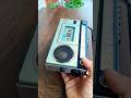 mini tape recorder Vintage cassette recorder with radio#shortsviral #video viral#tape