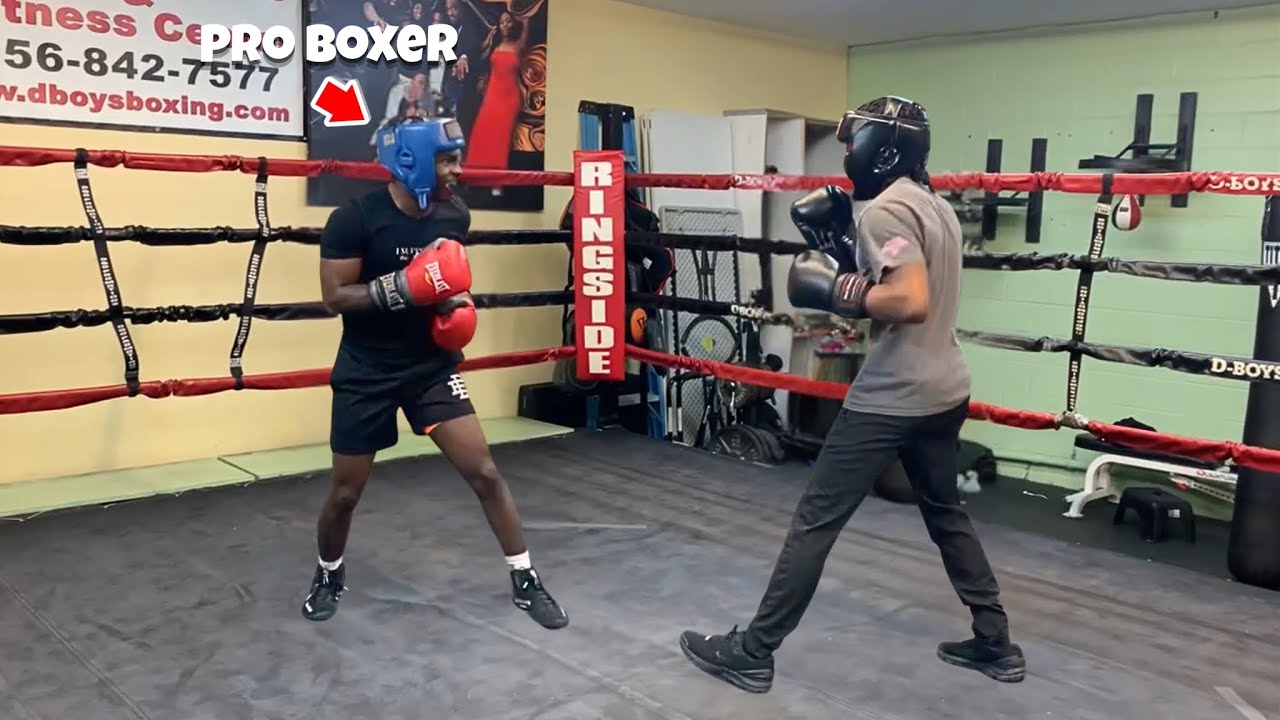 Boxing A Pro Boxer **GONE WRONG** - YouTube