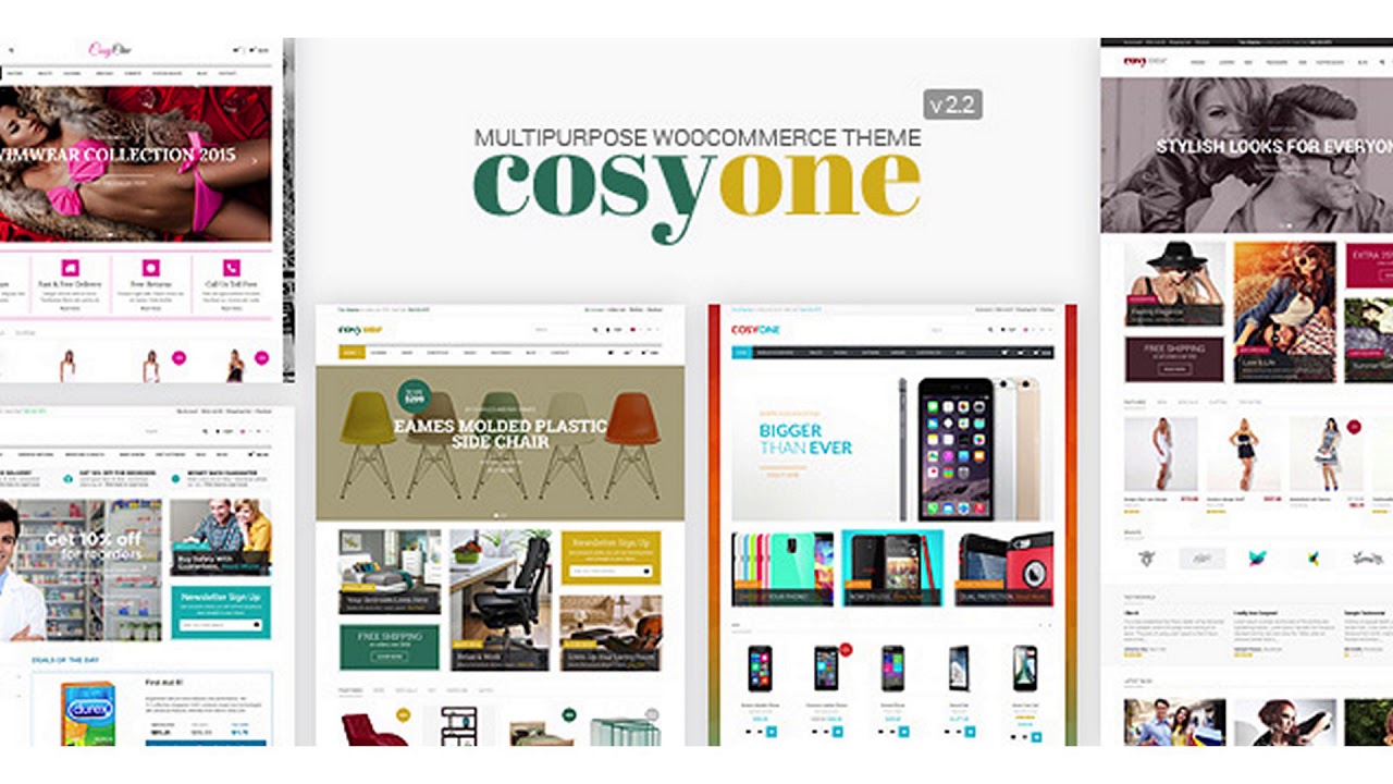 Cosyone multipurpose woocommerce theme themeforest website