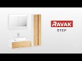 Ravak   bathroom furniture  step collection