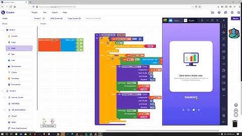 Onboarding Screen | Kodular speed code