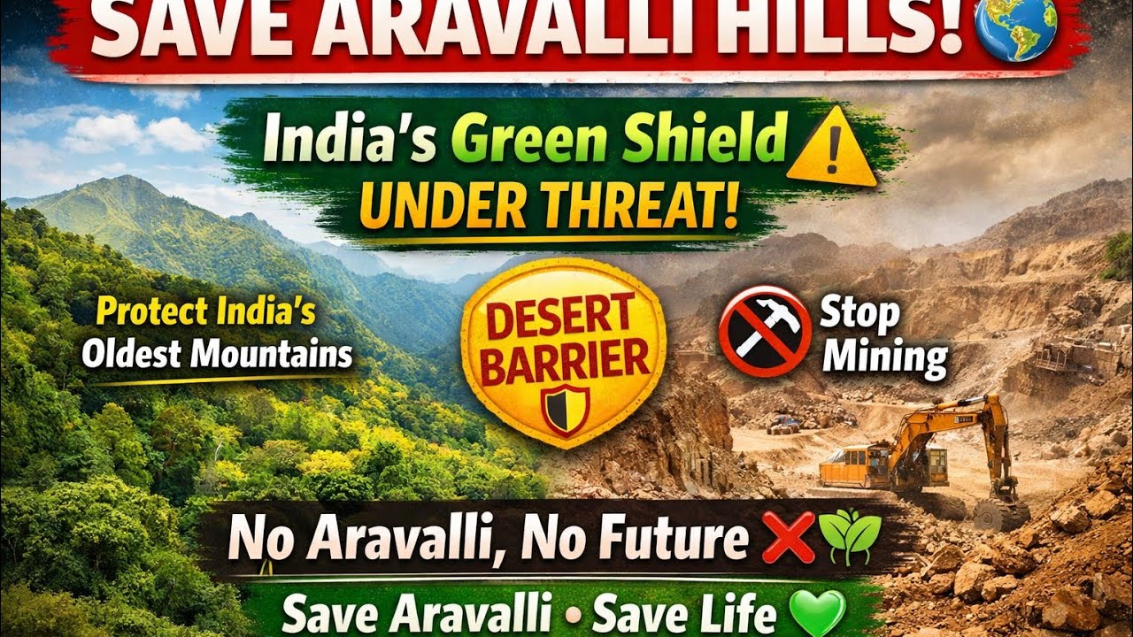 The Shocking Supreme Court Ruling on Aravali Hills | aravali
