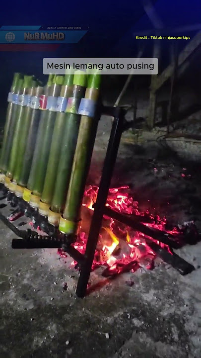 WOW MUDAH NYA NAK BAKAR LEMANG KALAU MACAM NI..