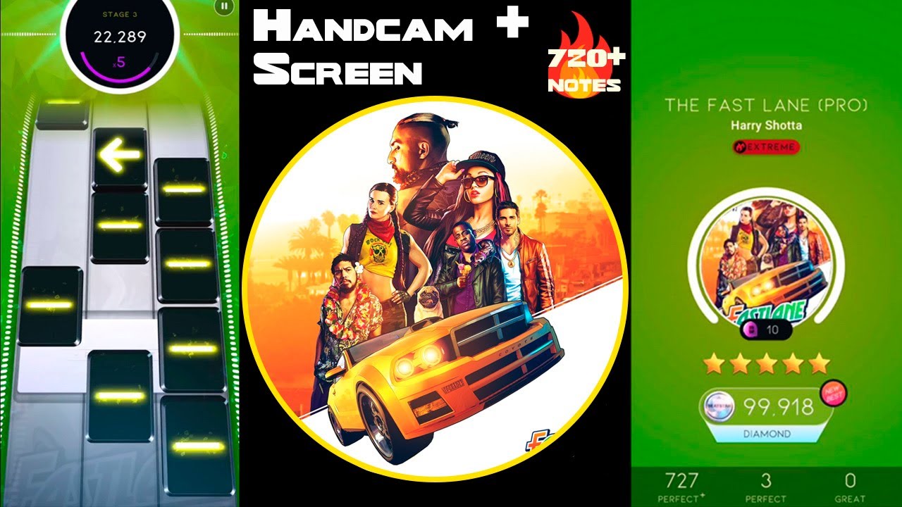 [Beatstar Mod] The Fast Lane (PRO) (EXTREME) | Harry Shotta | Handcam ...