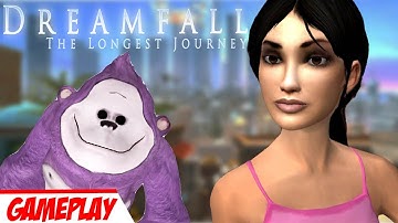 Dreamfall: The Longest Journey - 2006 PC Adventure game (No Commentary Gameplay)