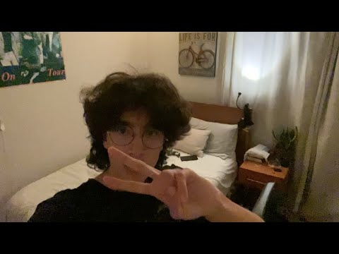 ASMR Room Tour | Scratching + tapping + a lot of rambling