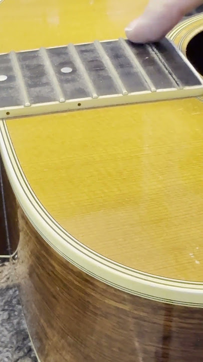 Very Dry 1974 D35 - The bridge is done for, but can the fingerboard be saved????