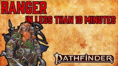 Ranger Bite Sized | How to Play Ranger in Pathfinder 2e