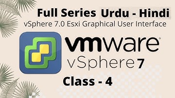 VMware vSphere esxi 7 installation | VM Configuration in Hindi