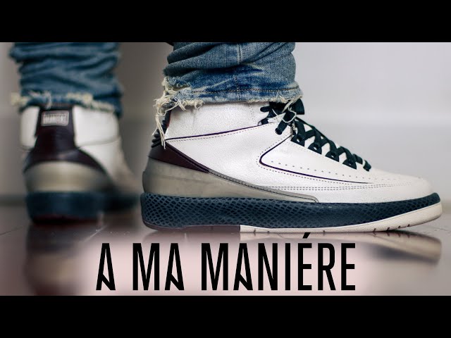 A Closer Look at The The A Ma Maniére Air Jordan 2 — Kick Game