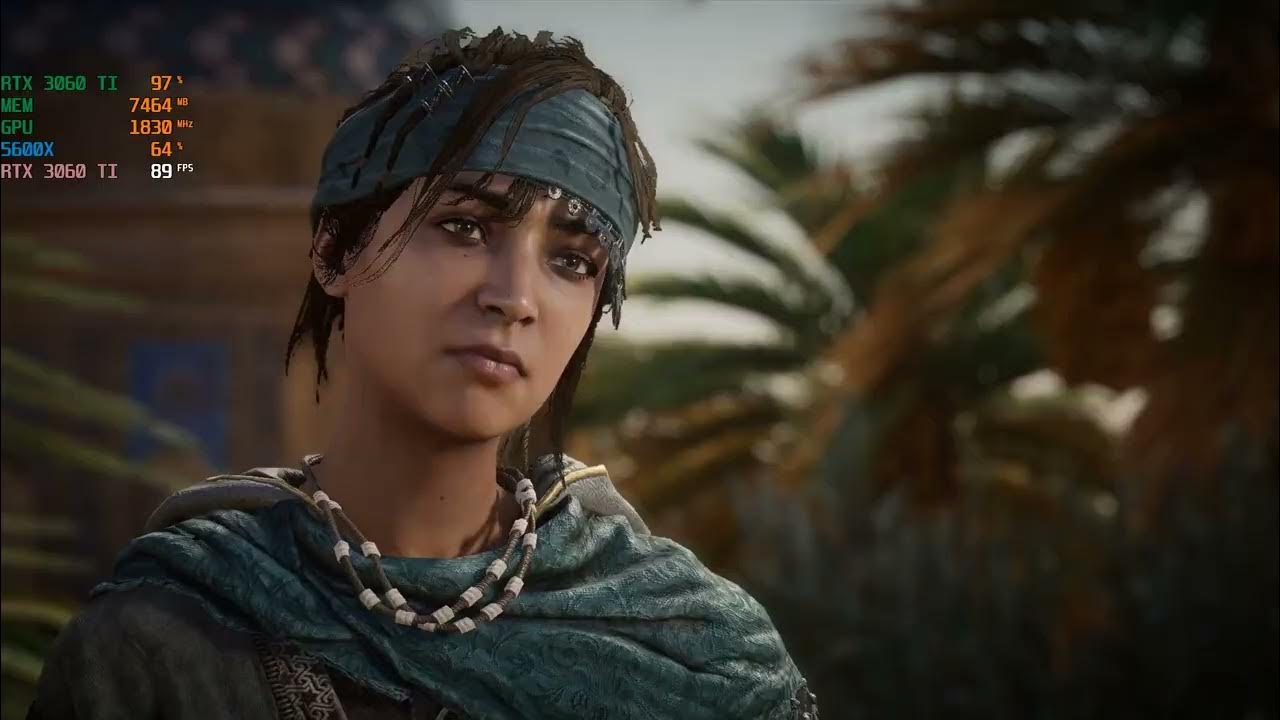 Rtx 3060 ti assassin s creed mirage ryzen 5 5600x nvidia game