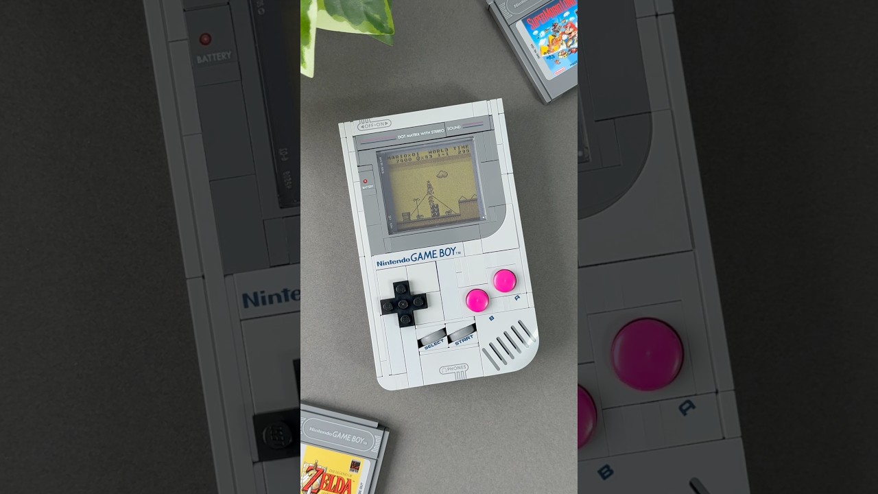 The Lego Gameboy is perfect! 