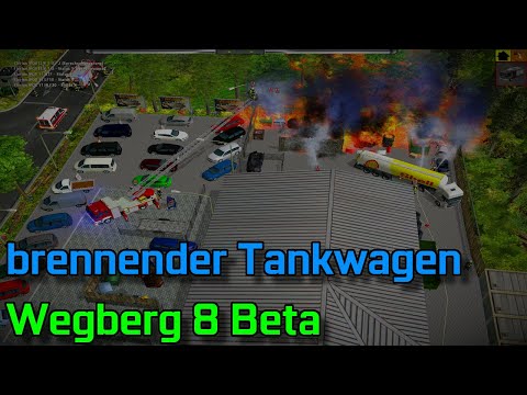 brennender Tankwagen verursacht Waldbrand | Wegberg 8 Beta