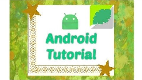 Android Tutorial with AIDE-#3 Random number program