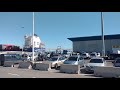 Alicante parking d'embarquement bateau Algérie ميناء ألكنت إسبانيا-سيارات في إنضار الباخرة الجزائرية