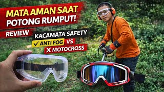 Anti-Fog Safety Goggles & Motocross Goggles Review | A Must When Mowing the Lawn!