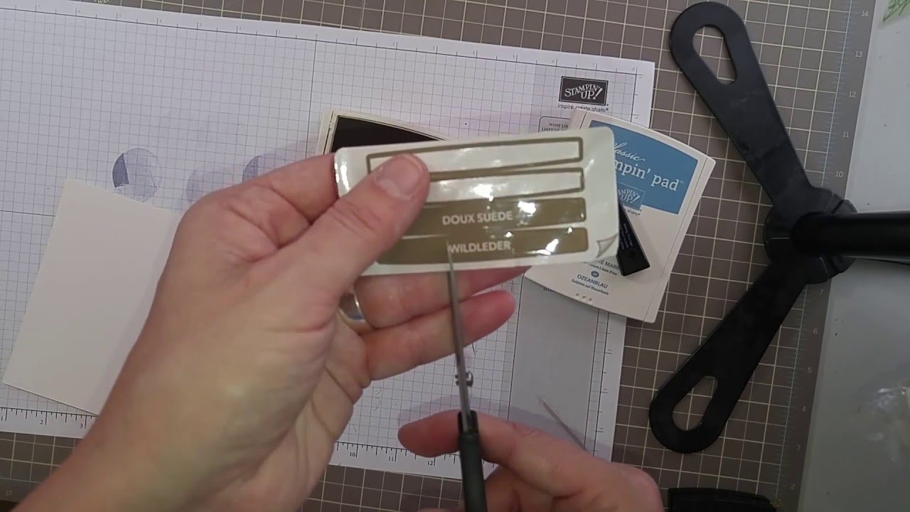 Helpful Hint - Ink Pad Labels