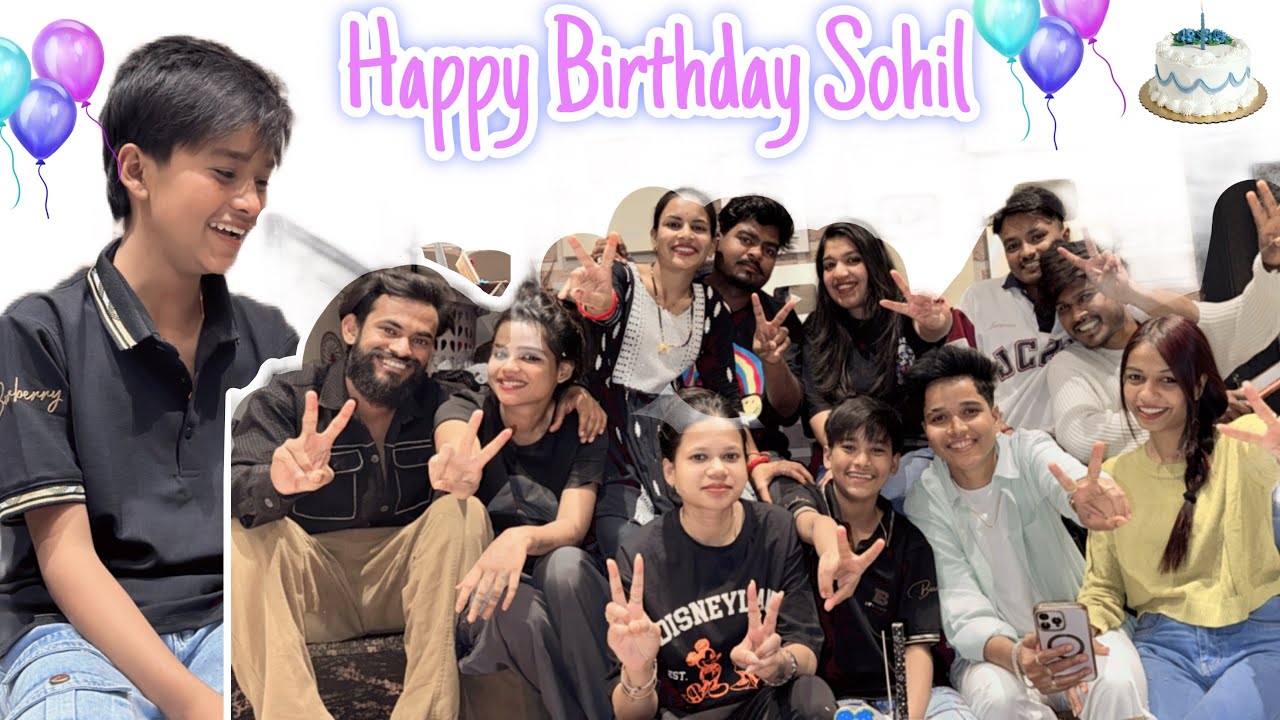 Happy birthday Sohil ❤️🙌🏻 #rajjufam #love #shorts #vlogs #vlogger #rishab #youtuber #ytshorts
