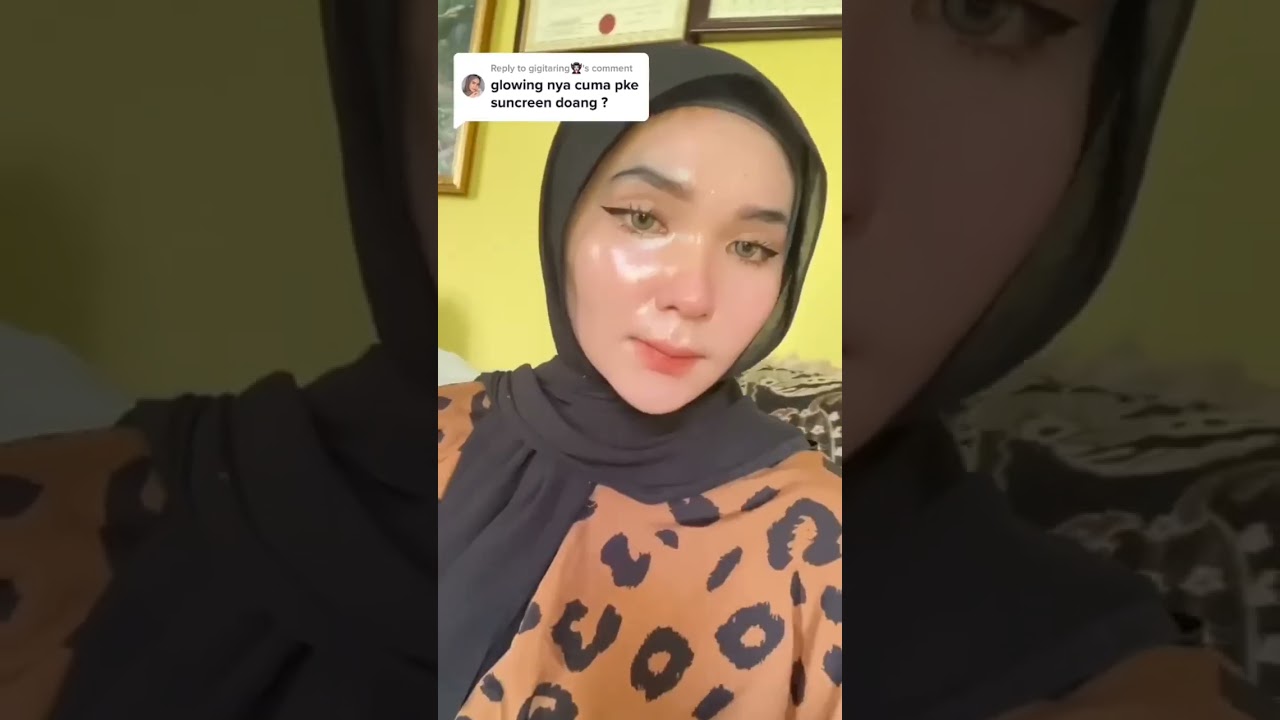 Cuma Pake Sunscreen dikira Makeupan !! 