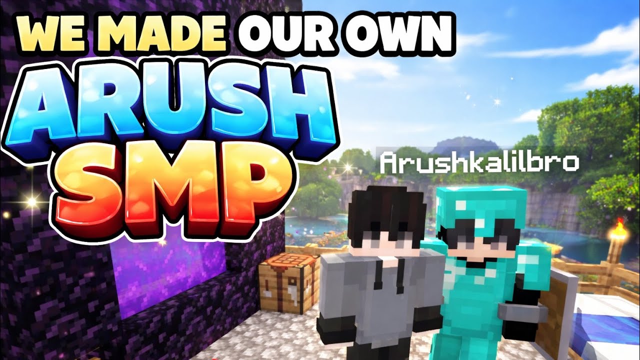 Our own server ARUSH SMP😱 | @Arush_gaming01 - YouTube