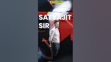 The OG of Current Affairs - Satyajit Sir | SPM IAS Academy #upsc #apsc #currentaffairs