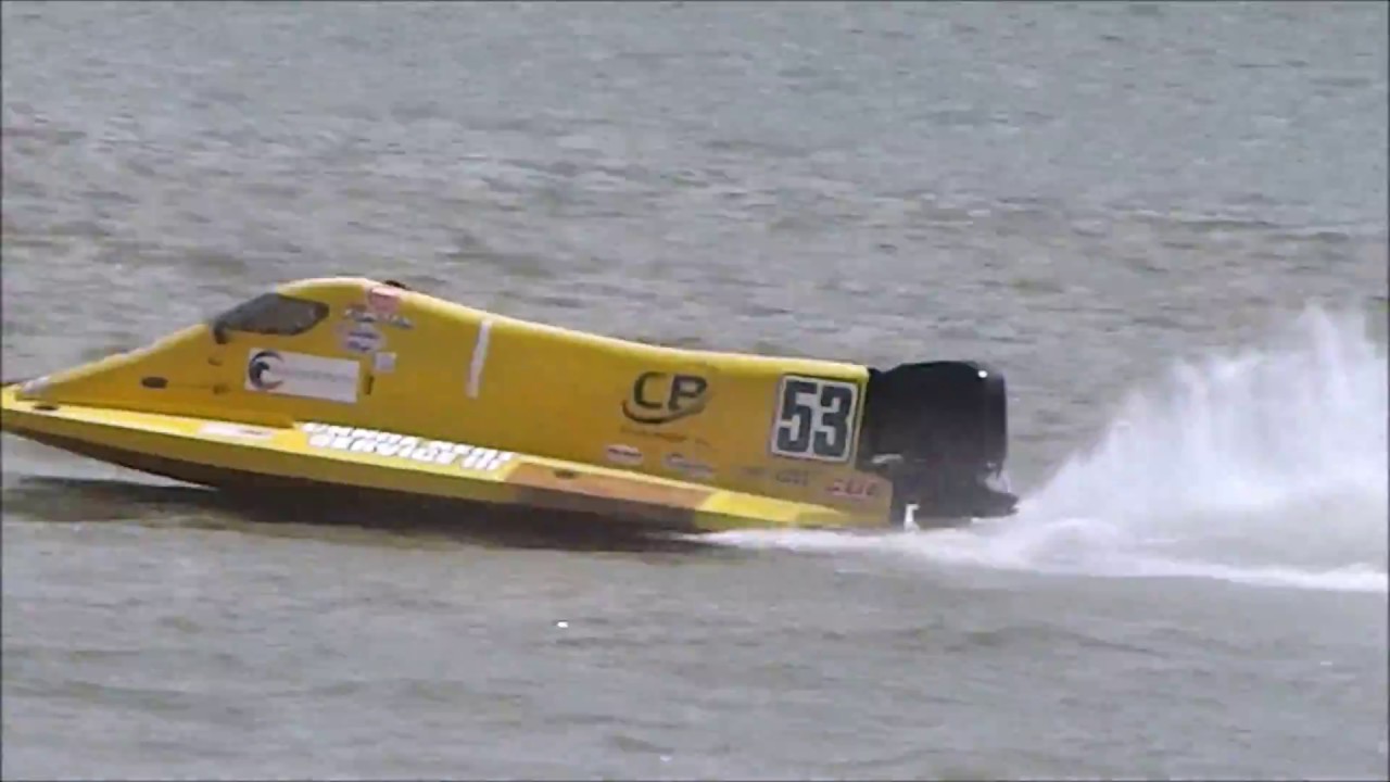 F1 & F-Light Powerboat Heat Races Pittsburgh 8-4-18