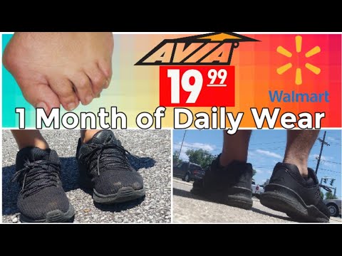 Avia Shoes Walmart Review Are 20 Running Shoes Any Good Youtube