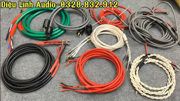 Thanh lí Dây Loa Xịn giá cực SỐC! Mạ Bạc, Chống nhiễu, Chất âm HAY