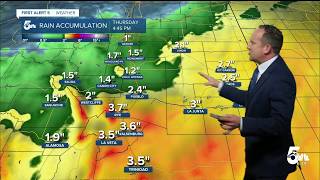 The remnants of Hurricane Polo will bring heavy rain to Colorado this week