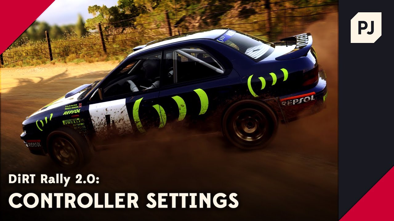 Dirt Rally 2.0 - Try these controller settings for excellent car control 