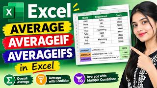 Details AVERAGE, AVERAGEIF & AVERAGEIFS in Excel | Excel Functions Explained with Examples | Excel Tutorial News