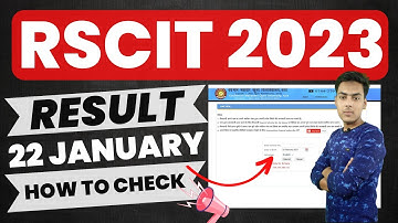 rscit result 2023 | rscit 22 january result | rscit january result update