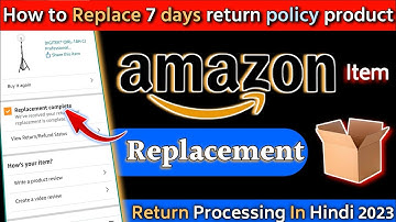 How to Easily Replace Your Amazon Product in Hindi | Expert Tips 2023