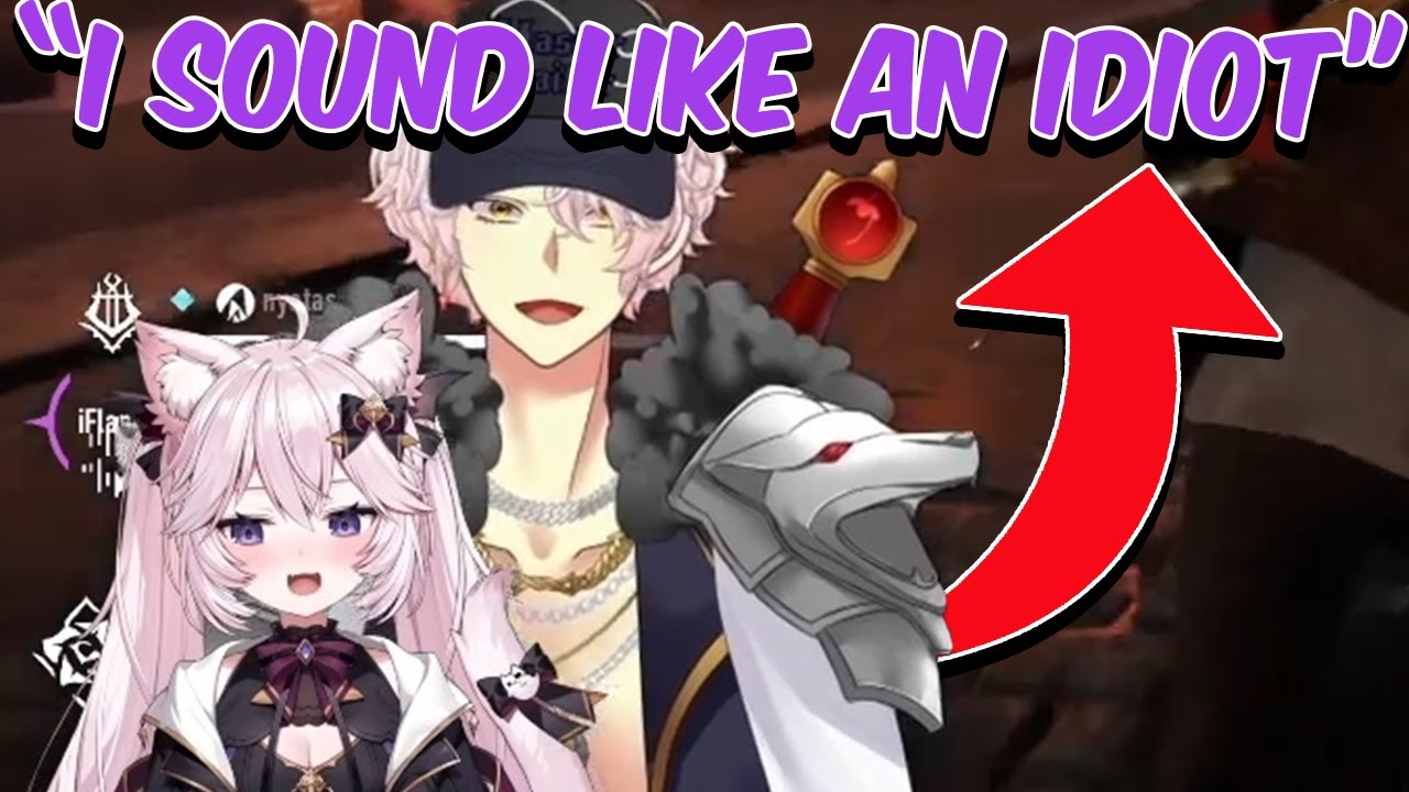 Aethel Says Something Awkward While Introducing Himself In Game... ft. Nyan