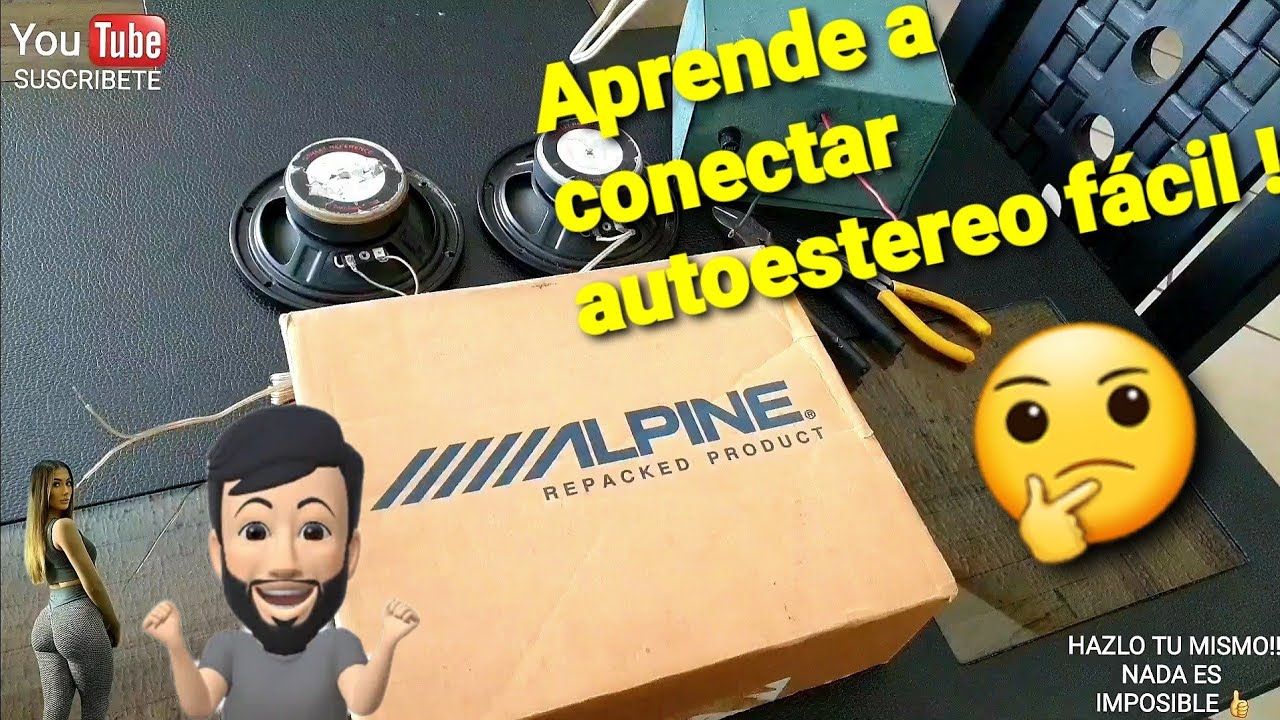 Como Se Conecta Un Autoestereo Alpine Rápido Y Sencillo Colores De Los 