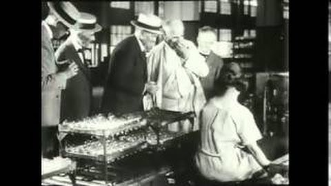 A Day with Thomas A. Edison -1922--Starring Thomas A. Edison !- Great documentary silent f