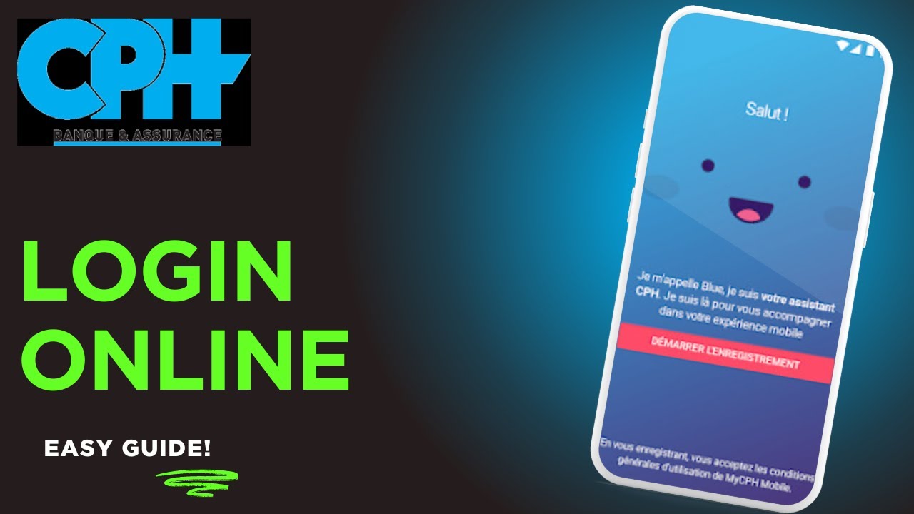 Как войти в систему онлайн-банкинга Banque CPH в Бельгии!
