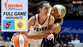Indiana Fever vs Connecticut Sun Full Game Results | WNBA 2024 Season| WNBA Highlight |Caitlin Clark