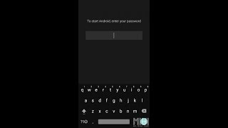 To start Android  enter your password Very Easy way to Solve ✔️