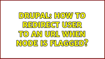 Drupal: How to redirect user to an url when node is flagged?