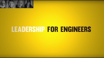 Leadership for Engineers | DelftX on edX | Course About Video