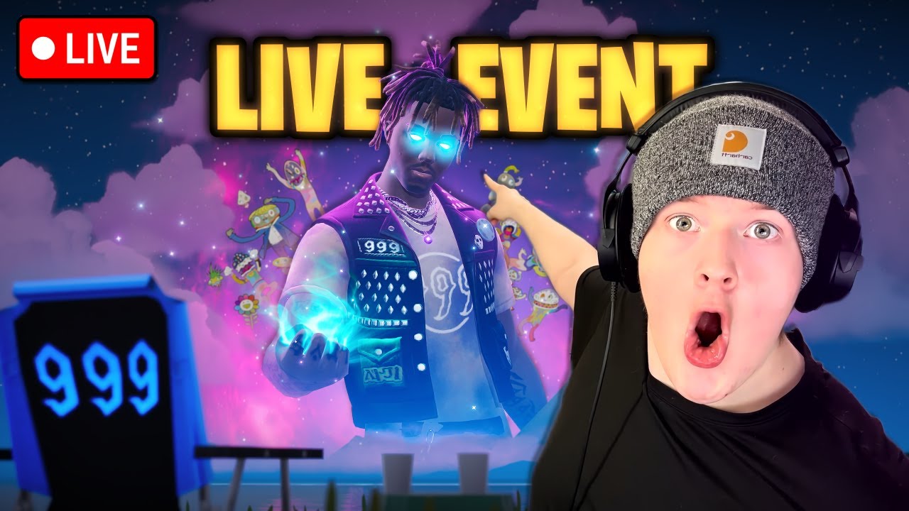 🔴JUICE WRLD *LIVE* EVENT RIGHT NOW - FORTNITE CHAPTER 6 - YouTube