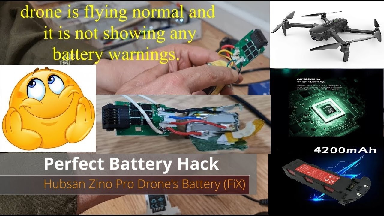 Type Battery Fix Repair and Easy Modification on Hubsan Zino & Zino Pro Drones. YouTube